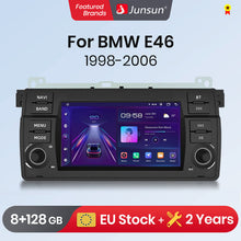 Junsun AI voice 4G LTE wireless CarPlay Android Auto Radio For BMW E46 M3 318/320/325/330/335 Car Intelligent Systems Multimedia player Stereo RDS BT 2 din autoradio GPS Navi screen