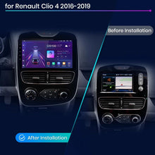 Junsun AI voice 4G LTE bezprzewodowy CarPlay Android Auto Radio do Renault Clio 4 ZOE 2012-2019 Inteligentny system multimedialny Odtwarzacz stereo RDS BT 2 din autoradio GPS Navi ekran