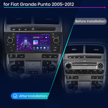 Junsun AI głos 4G LTE bezprzewodowe CarPlay Android Auto Radio dla Fiata Grande Punto 2005-2012 Inteligentne systemy samochodowe Odtwarzacz multimedialny Stereo RDS BT 2 din autoradio GPS Navi ekran