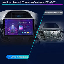 Junsun AI Voice 2 din Android Auto Radio dla Forda Transit Custom Tourneo 2013-2021 Carplay 4G Multimedialny GPS 2din autoradio