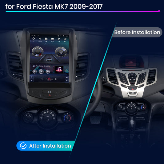 Junsun Wireless CarPlay Radio Multimedia For Ford Fiesta MK7 2009-2016 Android Auto GPS autoradio Car Intelligent Systems