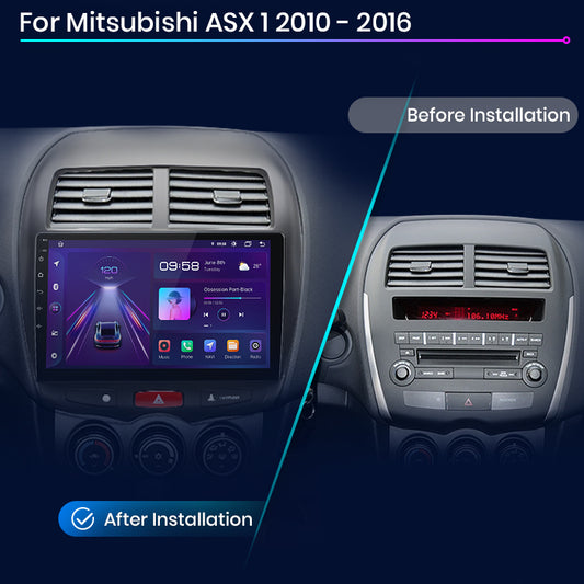 Junsun AI Voice 2 din Android Auto Radio dla Mitsubishi ASX 1 2010 - 2016 Carplay 4G Car Multimedia GPS 2din autoradio
