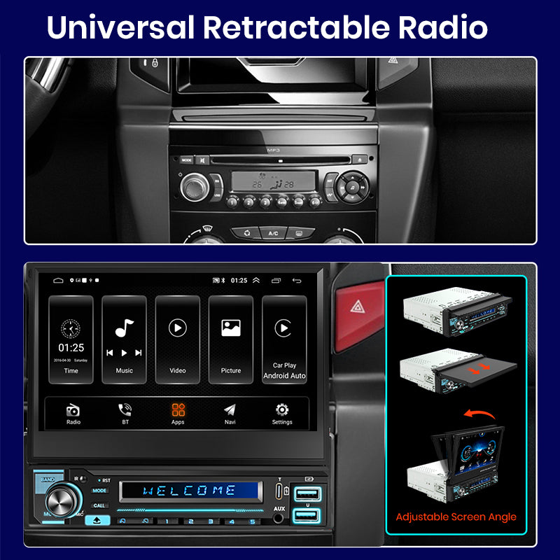 Junsun Bezprzewodowy Carplay Android Auto 7