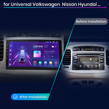 Junsun 7" 9" 10.1" Uniwersalne Radio CarPlay Android Auto dla VW Volkswagen Fiat Renault Nissan Hyundai 4G Car Multimedia autoradio
