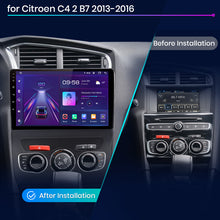 Junsun AI Voice 2 din Android Auto Radio dla Citroen C4 2 B7 2013 - 2016 Carplay 4G Car Multimedia GPS 2din autoradio