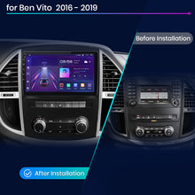 Junsun AI Voice 2 din Android Auto Radio dla Mercedes Benz Vito W447 2014-2020 Carplay 4G Car Multimedia GPS 2din autoradio