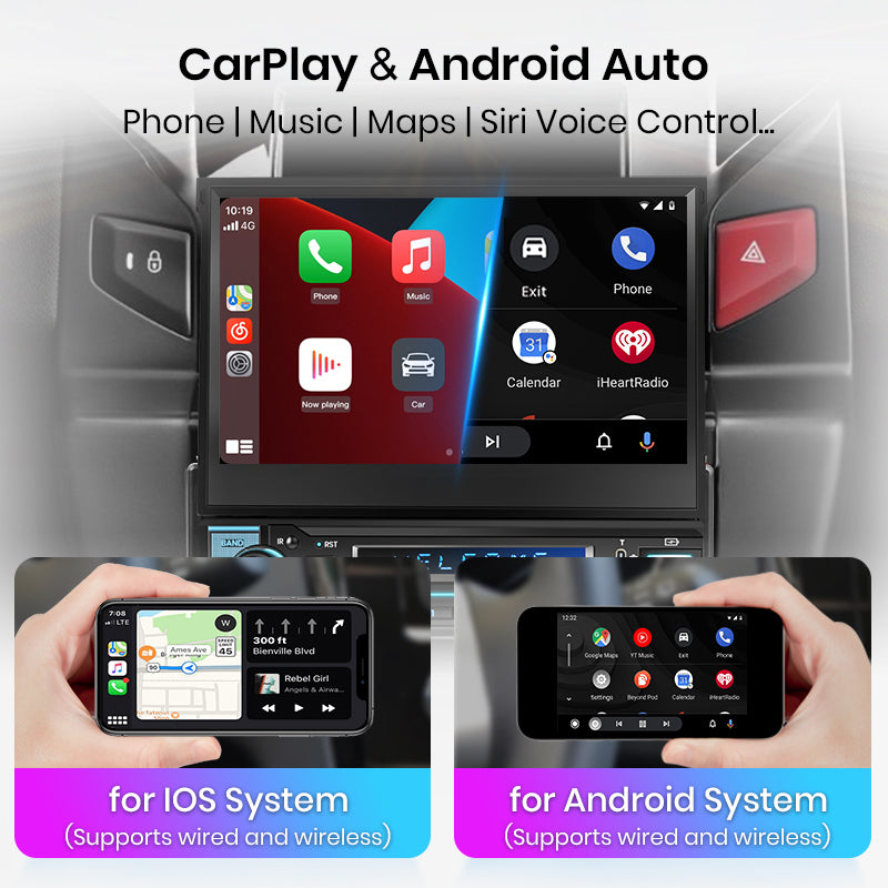 Junsun Bezprzewodowy Carplay Android Auto 7