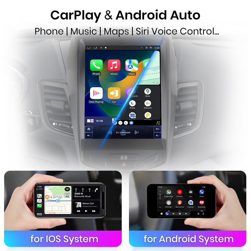 Junsun Bezprzewodowe CarPlay Radio Multimedialne Dla Forda Fiesta MK7 2009-2016 Android Auto GPS Autoradio Inteligentne Systemy Samochodowe