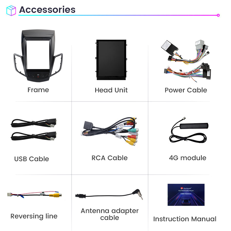 Junsun Bezprzewodowe CarPlay Radio Multimedialne Dla Forda Fiesta MK7 2009-2016 Android Auto GPS Autoradio Inteligentne Systemy Samochodowe