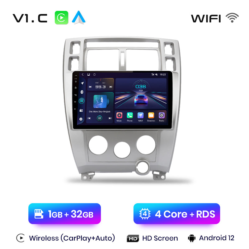 Junsun AI Voice 2 din Android Auto Radio For Hyundai Tucson 2006 - 2013 Carplay 4G Car Multimedia GPS 2din autoradio