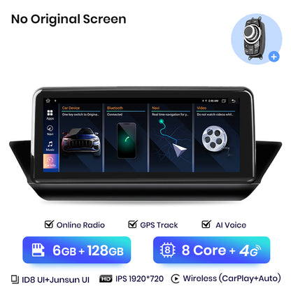 Junsun AI Voice Wireless CarPlay Car Radio Multimedia For BMW X1 E84 2009 2010 2011-2015 DSP Android Auto GPS 8 core autoradio
