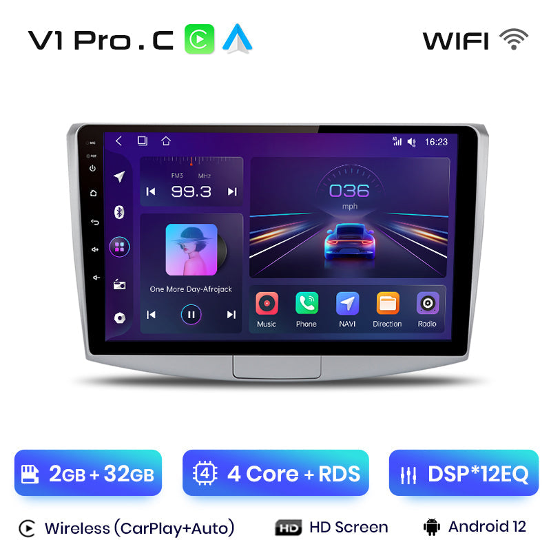 Junsun AI Voice 2 din Android Auto Radio For Volkswagen VW Passat B6 B7 CC 2010-2015 Carplay 4G Car Multimedia GPS 2din autoradio