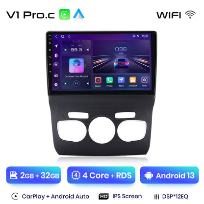 Junsun AI Voice 2 din Android Auto Radio dla Citroen C4 2 B7 2013 - 2016 Carplay 4G Car Multimedia GPS 2din autoradio