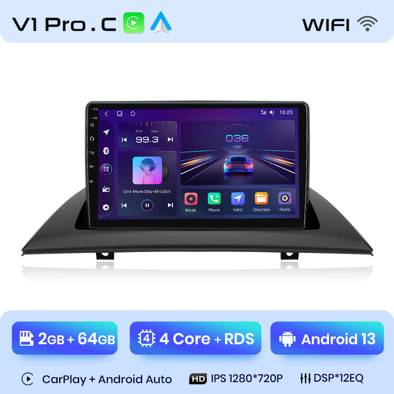 Junsun AI Voice 2 din Android Auto Radio dla BMW X3 E83 2003 - 2011 Carplay 4G Car Multimedia GPS 2din autoradio