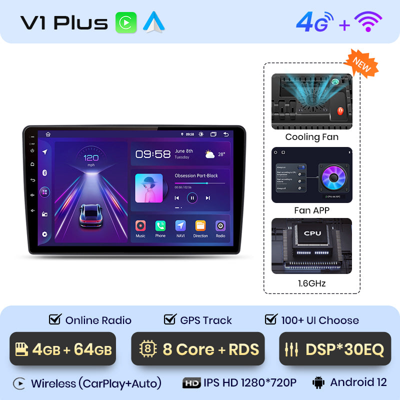 Junsun AI Voice 2 din Android Auto Radio For Renault Duster 2015-2020 Carplay 4G Car Multimedia GPS 2din autoradio