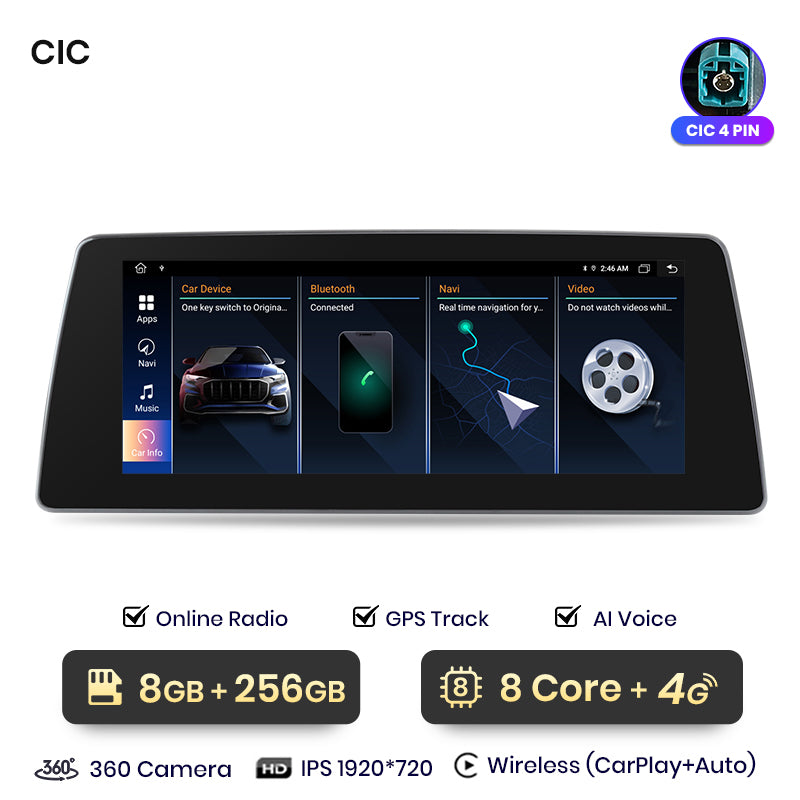 Junsun AI Głos Bezprzewodowe CarPlay Radio Samochodowe Multimedia Dla BMW X1 E84 2009 2010 2011-2015 DSP Android Auto GPS 8 rdzeni autoradio