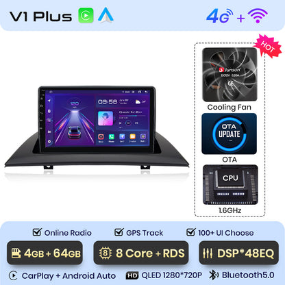 Junsun AI Voice 2 din Android Auto Radio For BMW X3 E83 2003 - 2011 Carplay 4G Car Multimedia GPS 2din autoradio