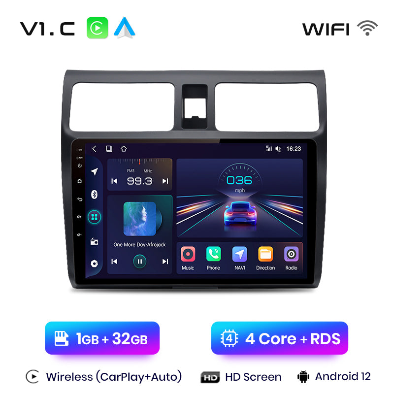 Junsun AI Voice 2 din Android Auto Radio do Suzuki Swift 2003 2004 2005 2006 2007 2008 - 2010 Carplay 4G Car Multimedia GPS 2din autoradio