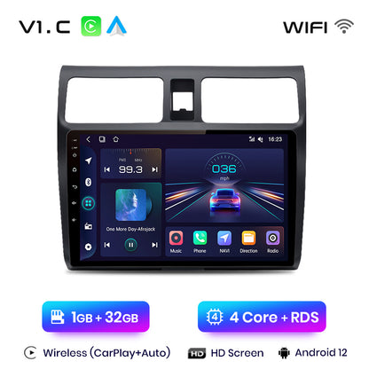 Junsun AI Voice 2 din Android Auto Radio For Suzuki Swift 2003 2004 2005 2006 2007 2008 - 2010Carplay 4G Car Multimedia GPS 2din autoradio