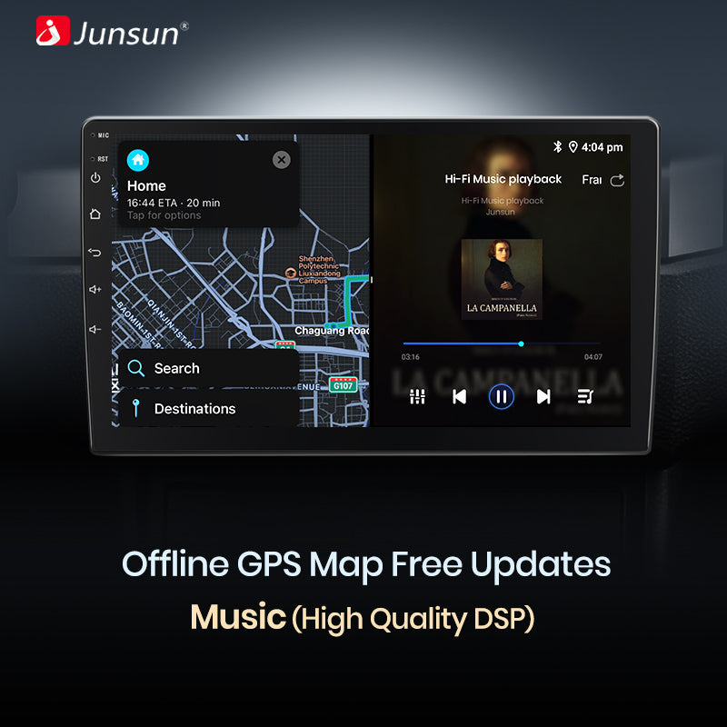 Junsun AI Voice 2 din Android Auto Radio dla BMW X3 E83 2003 - 2011 Carplay 4G Car Multimedia GPS 2din autoradio