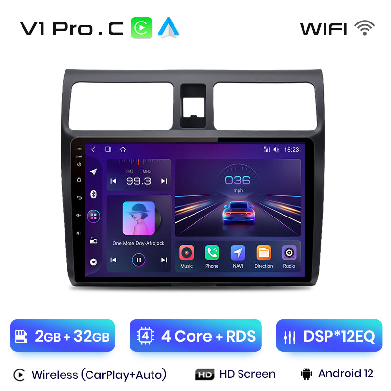 Junsun AI Voice 2 din Android Auto Radio do Suzuki Swift 2003 2004 2005 2006 2007 2008 - 2010 Carplay 4G Car Multimedia GPS 2din autoradio
