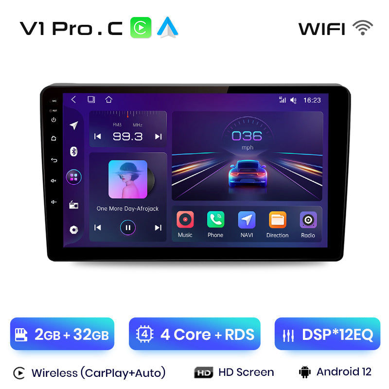 Junsun AI Voice 2 din Android Auto Radio dla Citroen Berlingo B9 Peugeot Partner 2008 - 2019 Carplay 4G Car Multimedia GPS 2din autoradio