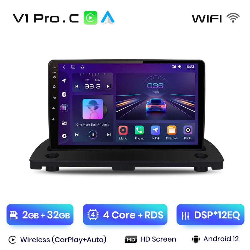 Junsun AI Voice 2 din Android Auto Radio dla Volvo XC90 2004-2014 Carplay 4G Car Multimedia GPS 2din autoradio