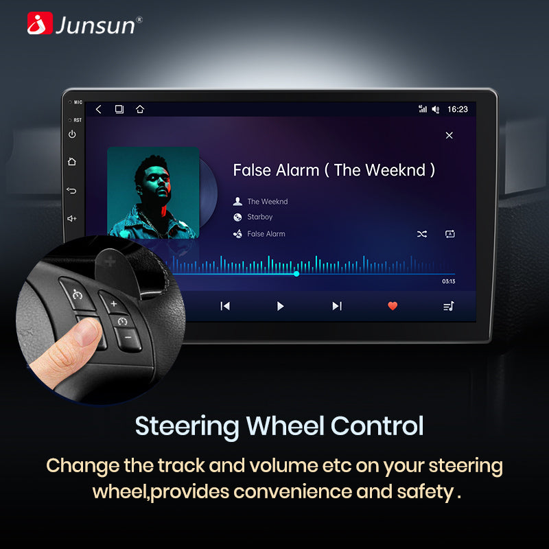 Junsun AI Voice 2 din Android Auto Radio dla Citroen Berlingo B9 Peugeot Partner 2008 - 2019 Carplay 4G Car Multimedia GPS 2din autoradio