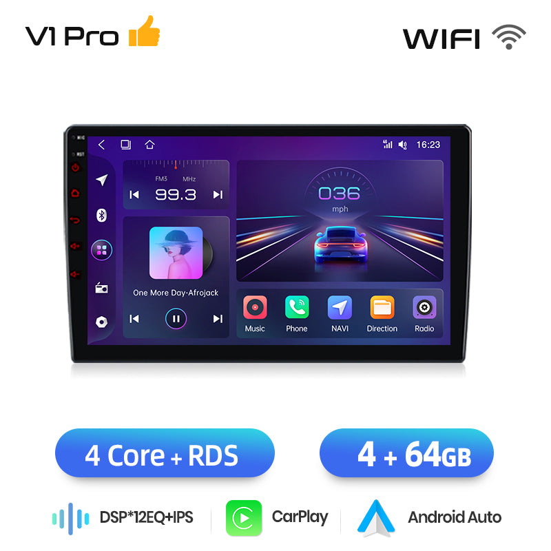 Junsun AI voice 4G LTE wireless CarPlay Android Auto Radio For Ford Mondeo 3 2000 -2007 Car Intelligent Systems Multimedia player Stereo RDS BT 2 din autoradio GPS Navi screen