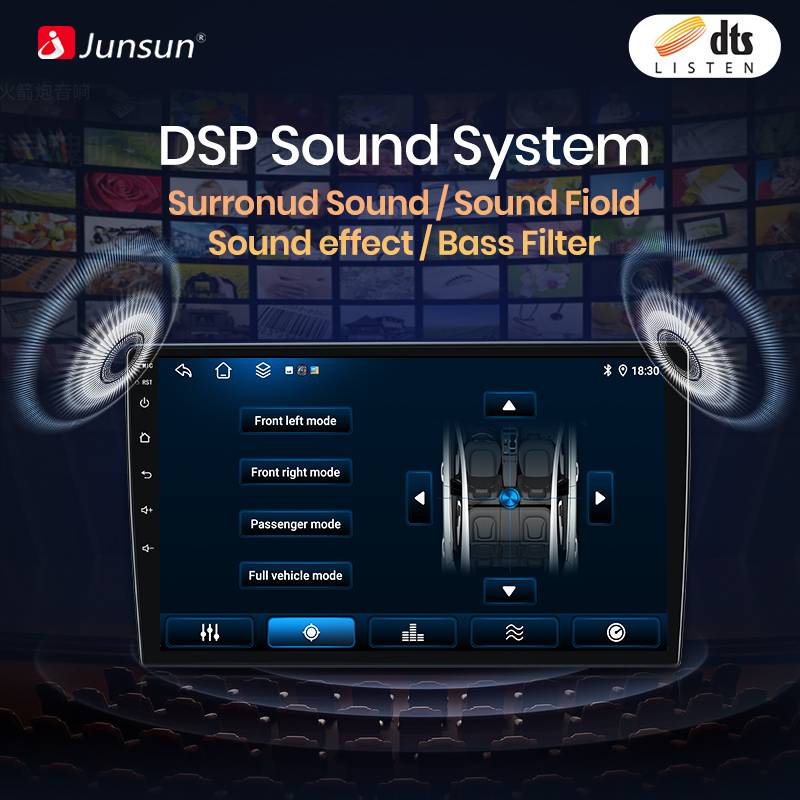 Junsun AI voice 4G LTE wireless CarPlay Android Auto Radio For Toyota Yaris 2005 - 2012 Car Intelligent Systems Multimedia player Stereo RDS BT 2 din autoradio GPS Navi screen