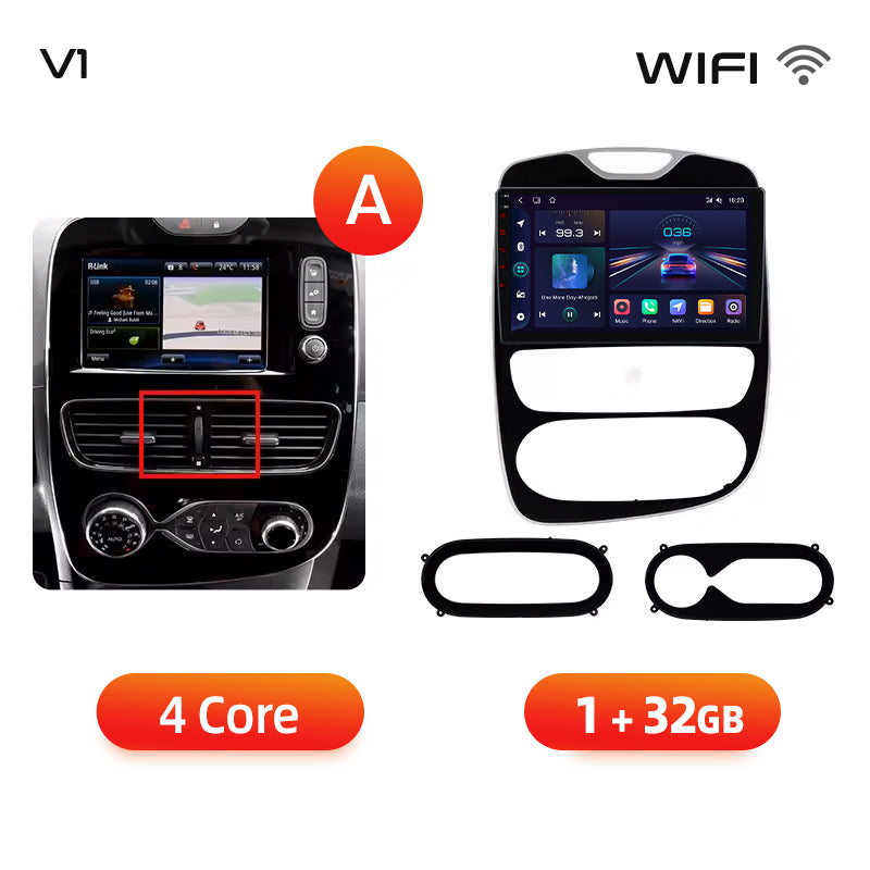 Junsun AI voice 4G LTE bezprzewodowy CarPlay Android Auto Radio do Renault Clio 4 ZOE 2012-2019 Inteligentny system multimedialny Odtwarzacz stereo RDS BT 2 din autoradio GPS Navi ekran
