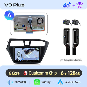 V9 PLus (4GB 64GB) 360 Silver A