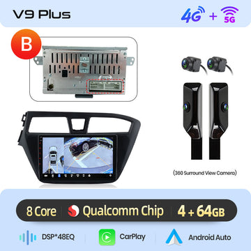 V9 PLus (4GB 64GB) 360 Black B