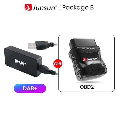 DAB+ Antenna With USB Adapter For Car Radio Android GPS Signal Receiver For Junsun DVD Car Accessories