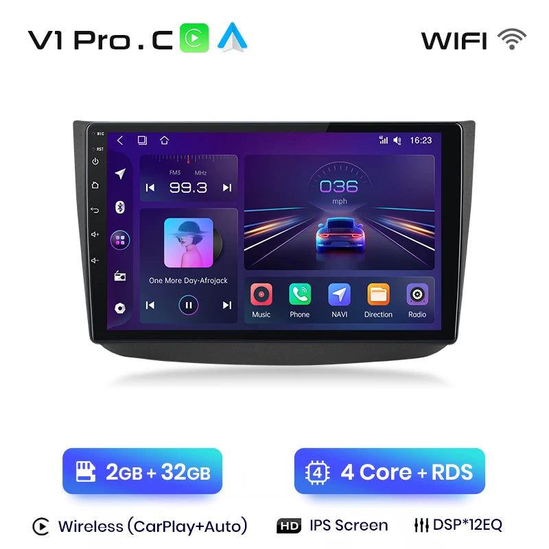 Junsun Android Auto Radio For Mercedes-Benz Vito 2 W639 Viano 2 2003 - 2015 Carplay 4G Car Multimedia GPS 2din Autoradio