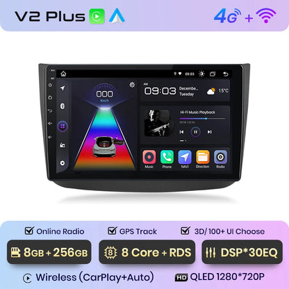 Junsun Android Auto Radio For Mercedes-Benz Vito 2 W639 Viano 2 2003 - 2015 Carplay 4G Car Multimedia GPS 2din Autoradio