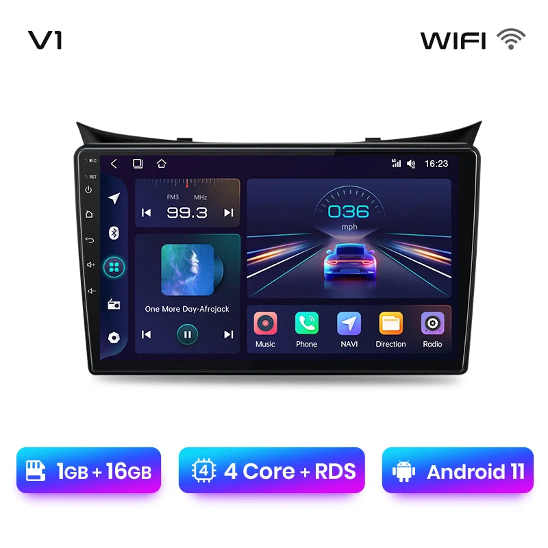 Junsun V1 Wireless CarPlay Android Auto Car Radio for Hyundai I30 Elantra GT 2011-2017 Car Intelligent Systems Smart Autoradio