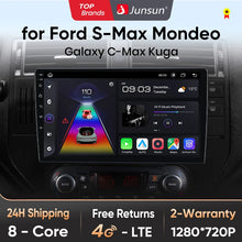 Junsun V1pro AI Voice 2 din Android Auto Radio For Ford C-MAX 2003 - 2010 Carplay 4G Car Multimedia GPS 2din autoradio