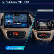Junsun X7 MAX 13.1“ 2K AI Voice Wireless CarPlay Android Auto Car Radio for Fiat Doblo 2015 - 2019  Multimedia autoradio