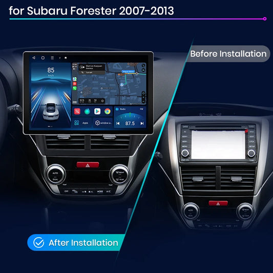 Junsun X7 MAX 13.1“ 2K Wireless CarPlay Android Auto Car Radio for Subaru Forester 3 SH Impreza 2007-2013 Multimedia autoradio