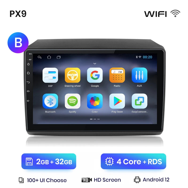 AWESAFE Wireless CarPlay Android Auto Autoradio For Fiat Ducato Peugeot Boxer 2 Citroen Jumper 2 2006 -2023