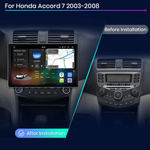 Junsun V3 Plus 2K Android 13 Wireless CarPlay Android Auto Car Intelligent Systems for Honda Accord 7 2003-2008 7870 Autoradio