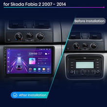 Junsun V1 Plus Car Radio For Skoda Fabia 2 2007 - 2014 wireless CarPlay Android Auto car intelligent systems No 2 din 2din DVD