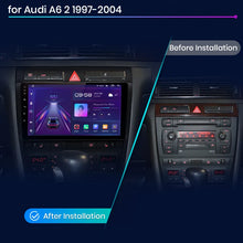 Junsun V1 AI Voice Wireless CarPlay Android Auto Radio For Audi A6 C5 1997-2004 S6 RS6 4G Car Multimedia GPS 2din autoradio