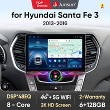 Junsun AI Wireless CarPlay Android Auto Car Radio For Hyundai Santa Fe 3 2013 2014 2015-2016 4G GPS Smart Intelligent Systems