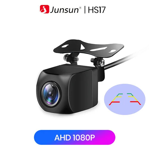 Junsun Car Rearview Camera AHD 720P Resolution WaterProof 140°Wide-Angle Reverse Backup Parking Camera For Car Radio