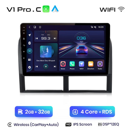 Junsun CarPlay Car Radio Multimedia Player For Jeep Grand Cherokee II WJ 1998 1999 2000-2004 Android Auto GPS 2din autoradio
