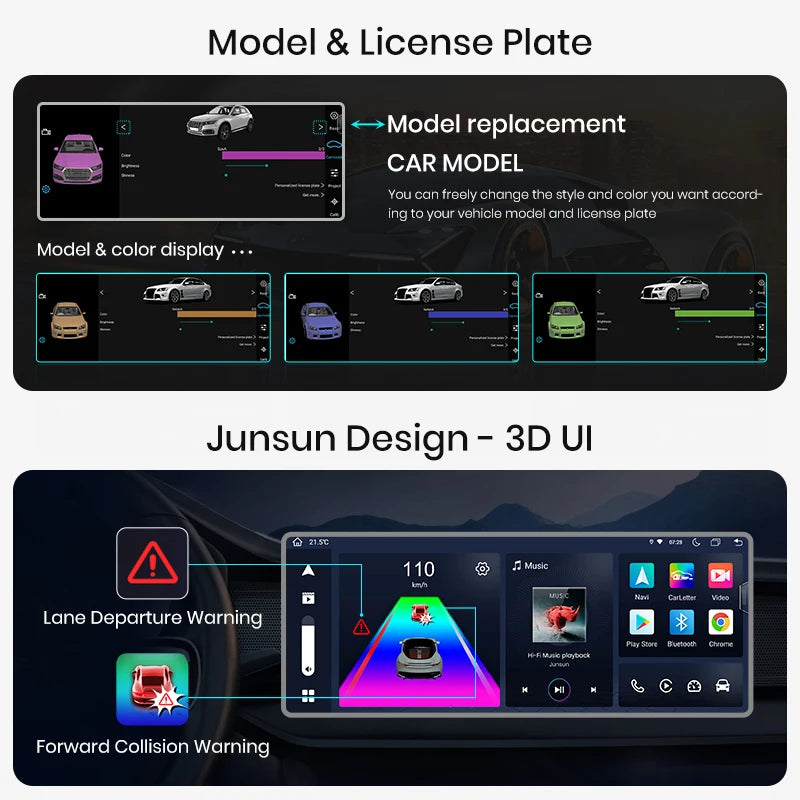 Junsun 10.25 inch CarPlay For Apple Car Radio Multimedia For BMW X3 F25 X4 F26 2013-2017 CIC NBT Wireless Android Auto Stereo