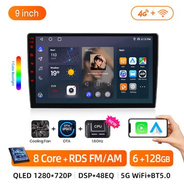 (6GB 128GB) 4G 9