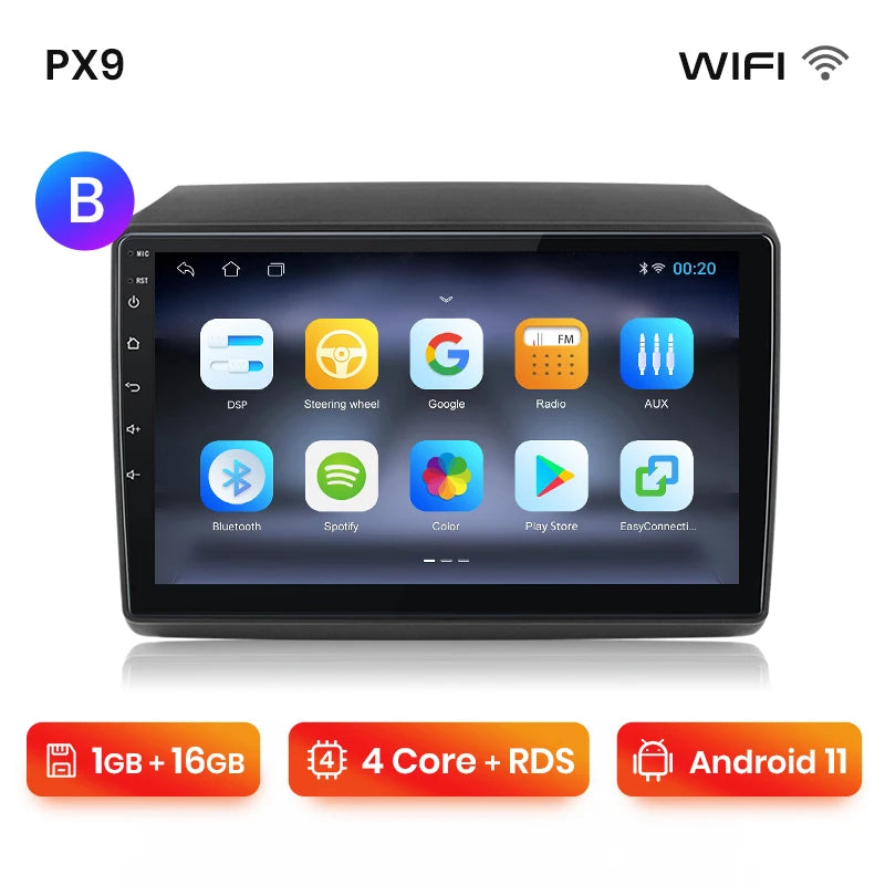 AWESAFE Wireless CarPlay Android Auto Autoradio For Fiat Ducato Peugeot Boxer 2 Citroen Jumper 2 2006 -2023
